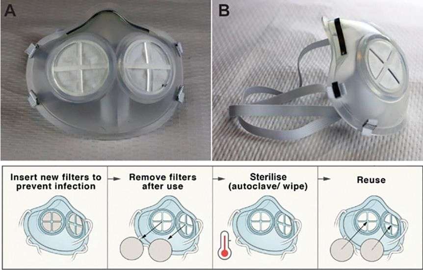 वैज्ञानिकों ने बनाया ऐसा मास्क जो बिल्कुल एन-95 मास्क की तरह काम करता है